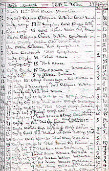 Page of the manuscript